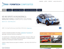 Tablet Screenshot of formtech-composites.co.uk